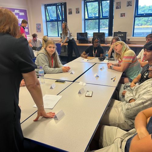 Long Road students spend the day networking with Trust partners at Colchester