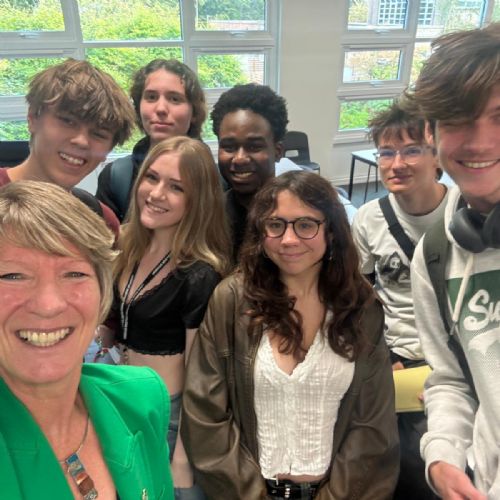 Pippa Heylings MP visits Politics students