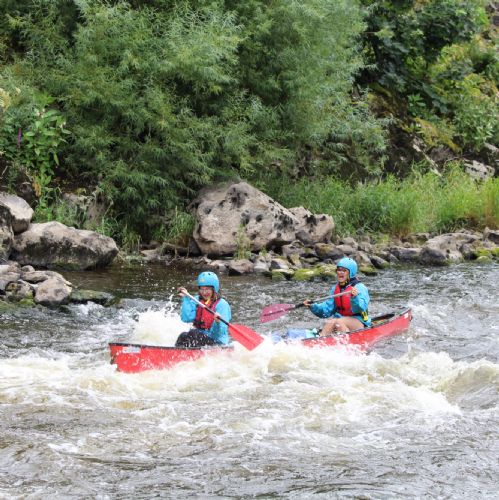 DofE students take on the rapids!